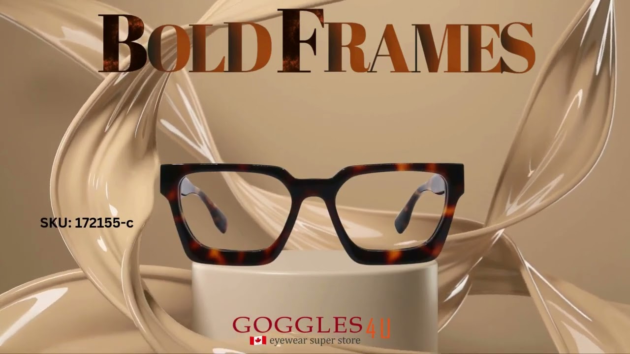 New Bold Frames from Goggles4U!