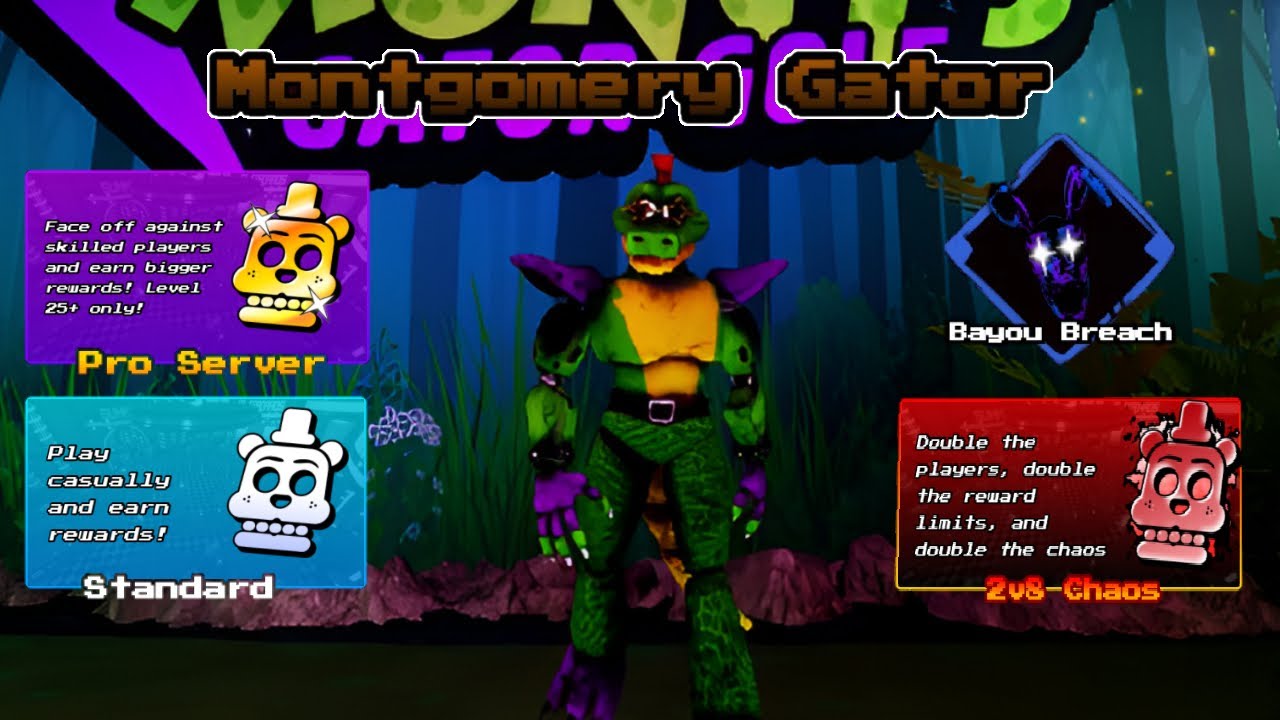 Montgomery Gator - Five Nights Hunted