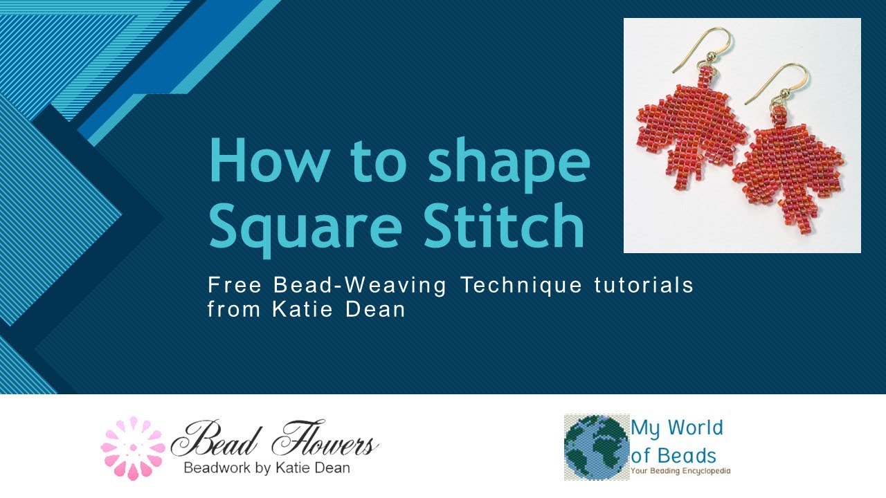 How to Shape Square Stitch in Beading [Free Video Tutorial]