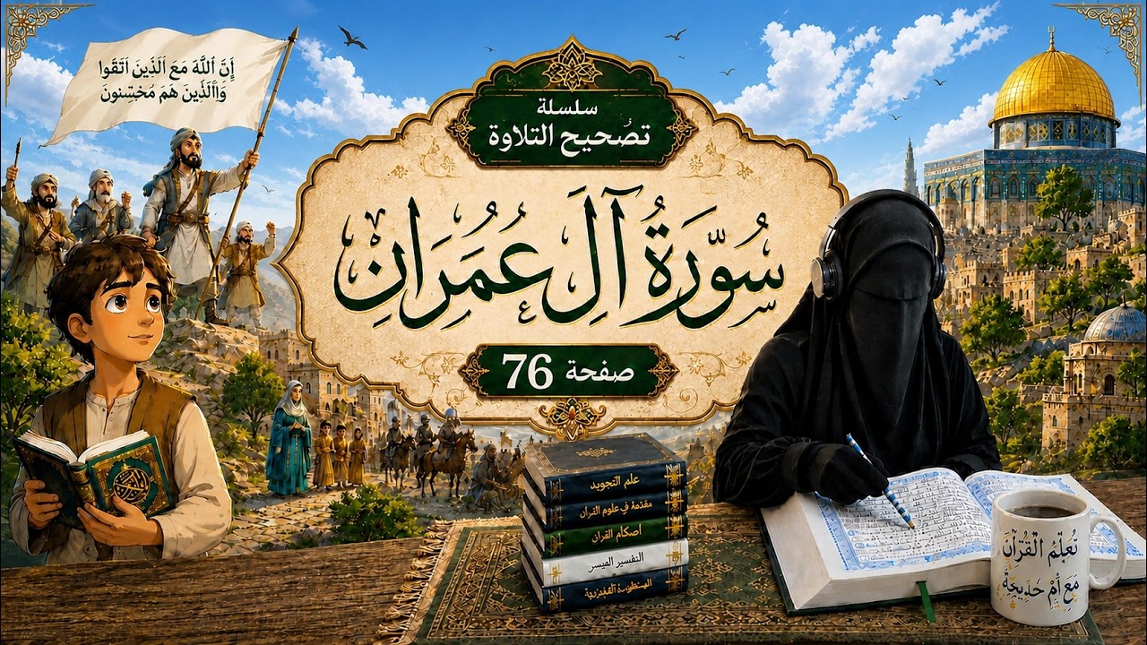 صحح تلاوتك واحفظ بإتقان: صفحة 76 من سورة آل عمران