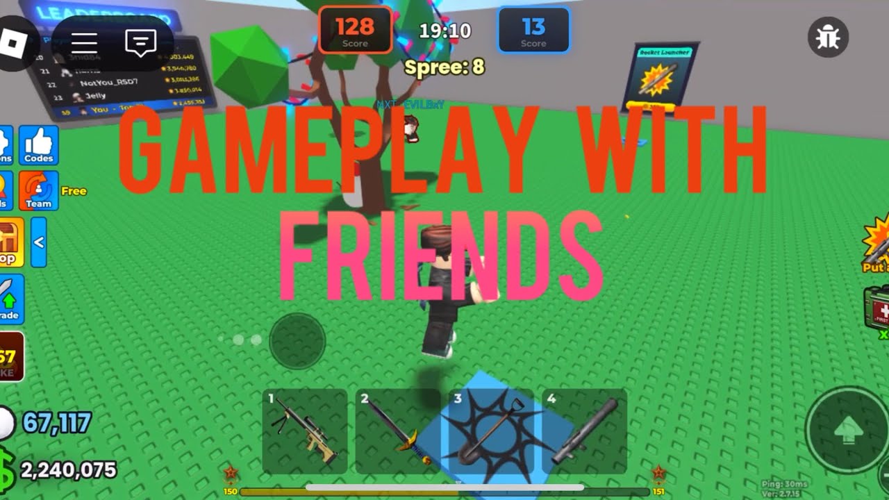 Underground war 2.0 [NUKE]! ☢️ gameplay with friends!