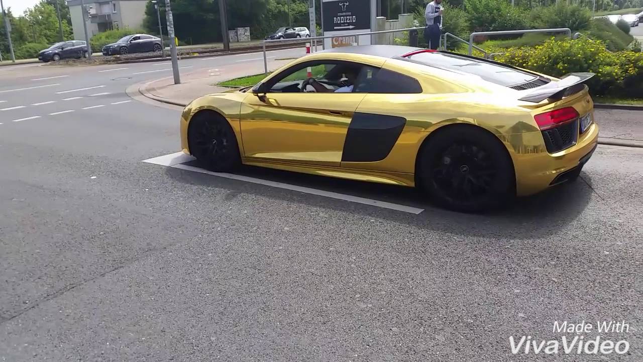 Audi R8 von P.-E. Aubameyang in Dortmund