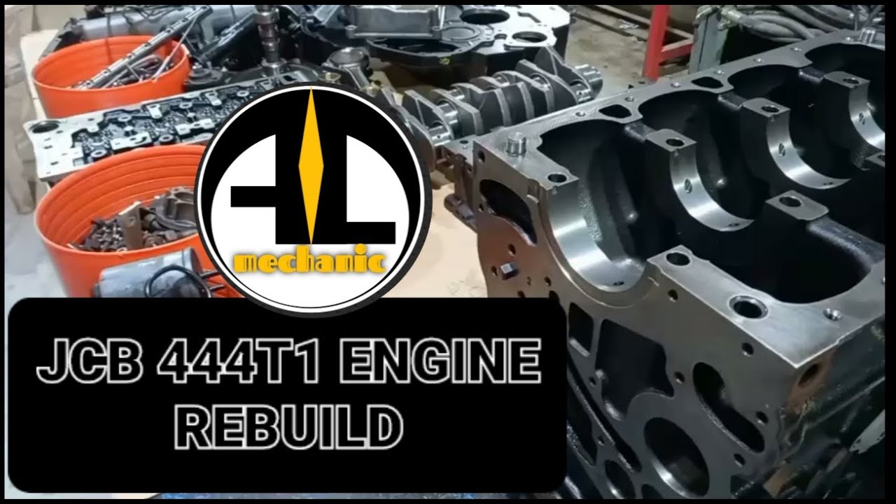 JCB 444T1 ENGINE,Paano mag-setting ng main bearing at crank shaft