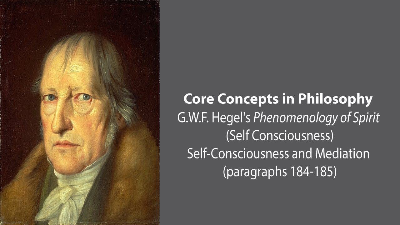 G.W.F. Hegel on Self-Consciousness and Mediation - Philosophy Core Concepts