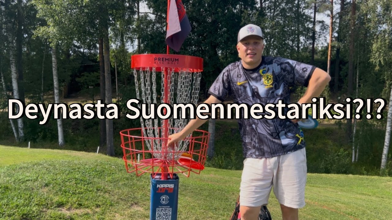 Frisbeegolf SM 2025 DAVIDSSON pelikirja (Kippasuo DGP)