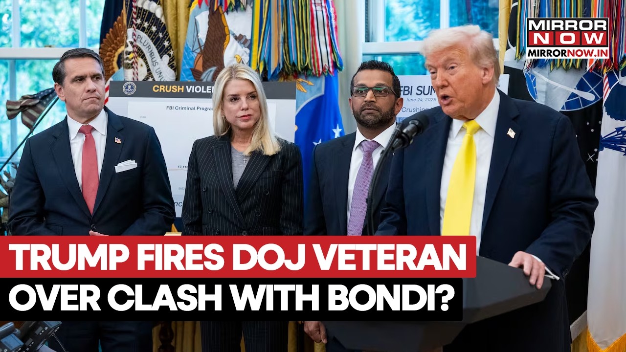 Cracks Emerging In Trump Administration? DoJ Anti-Trust Chief Ousted After Clash With Pam Bondi?