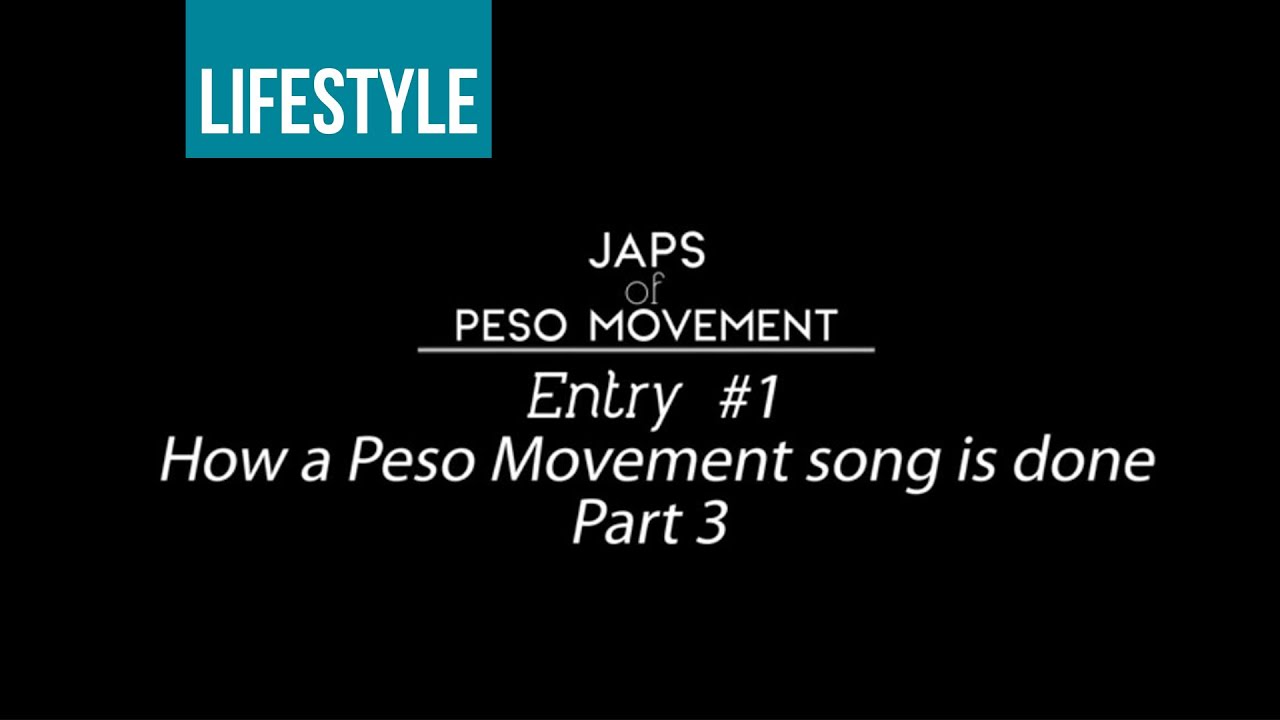 Peso Movement: How They Make A Song (Part 3)
