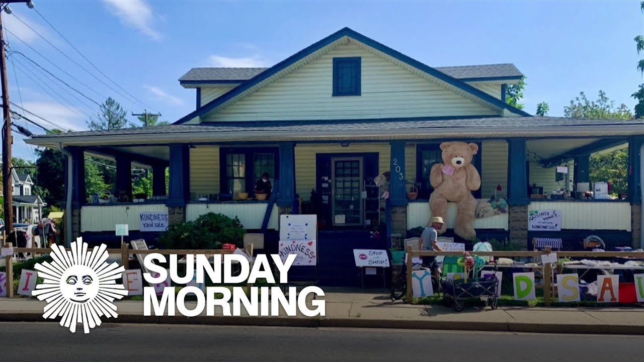 A kindness yard sale