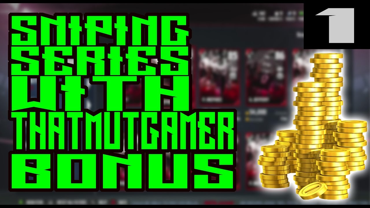 How To Make 1600 Coins Every 10 Minutes in MUT 17!!!! | Sniping Series With ThatMUTGamer Bonus EP. 1