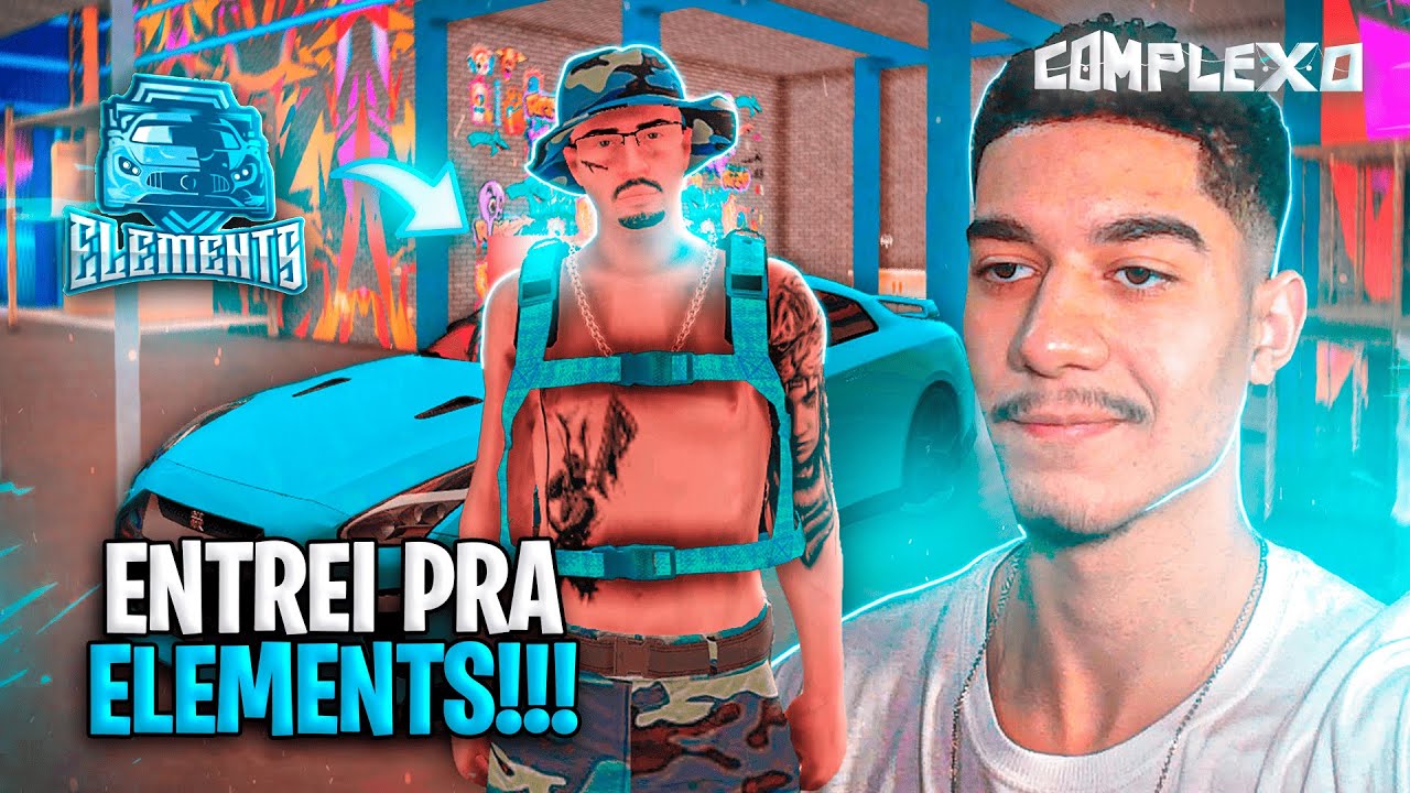 Entrei pra ELEMENTS no COMPLEXO RP! - GTA MTA RP