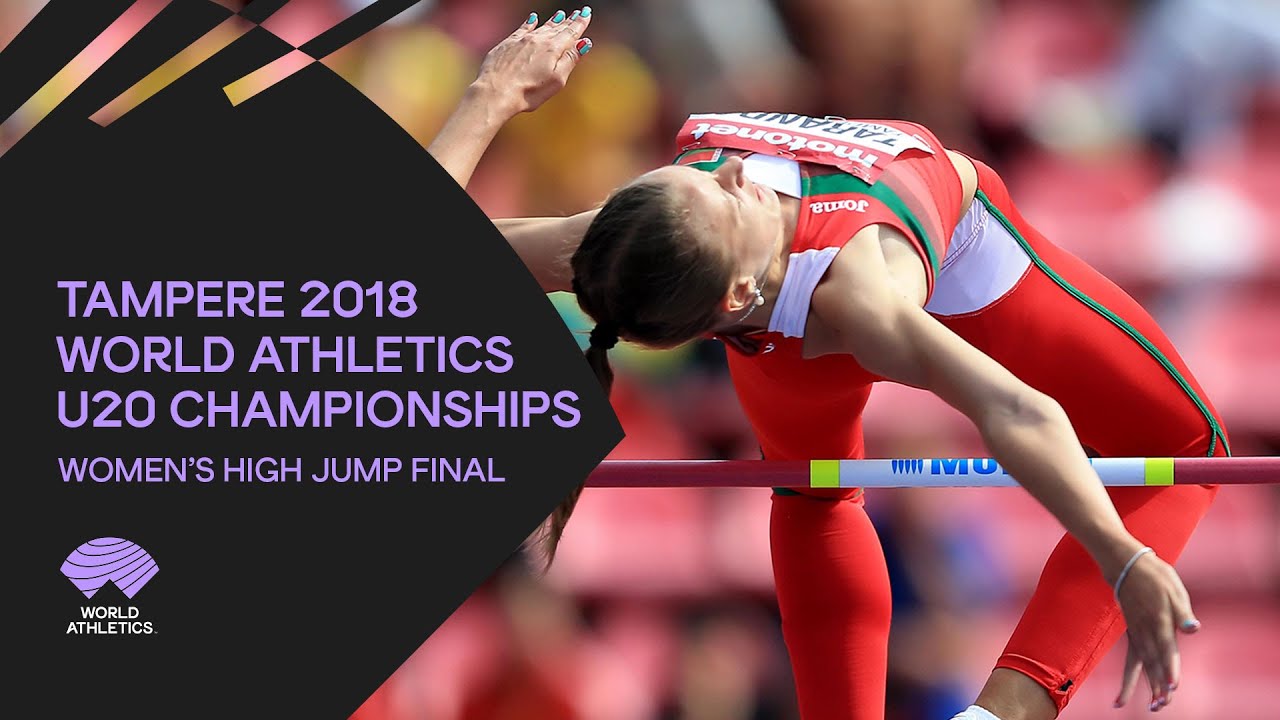 Women's High Jump Final - World Athletics U20 Championships Tampere 2018