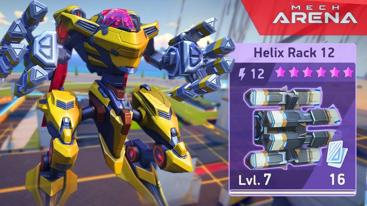 Jumping on Lacewing with Helix Rack on Mech Arena's Best Map: A Blast of Fun and Excitement!