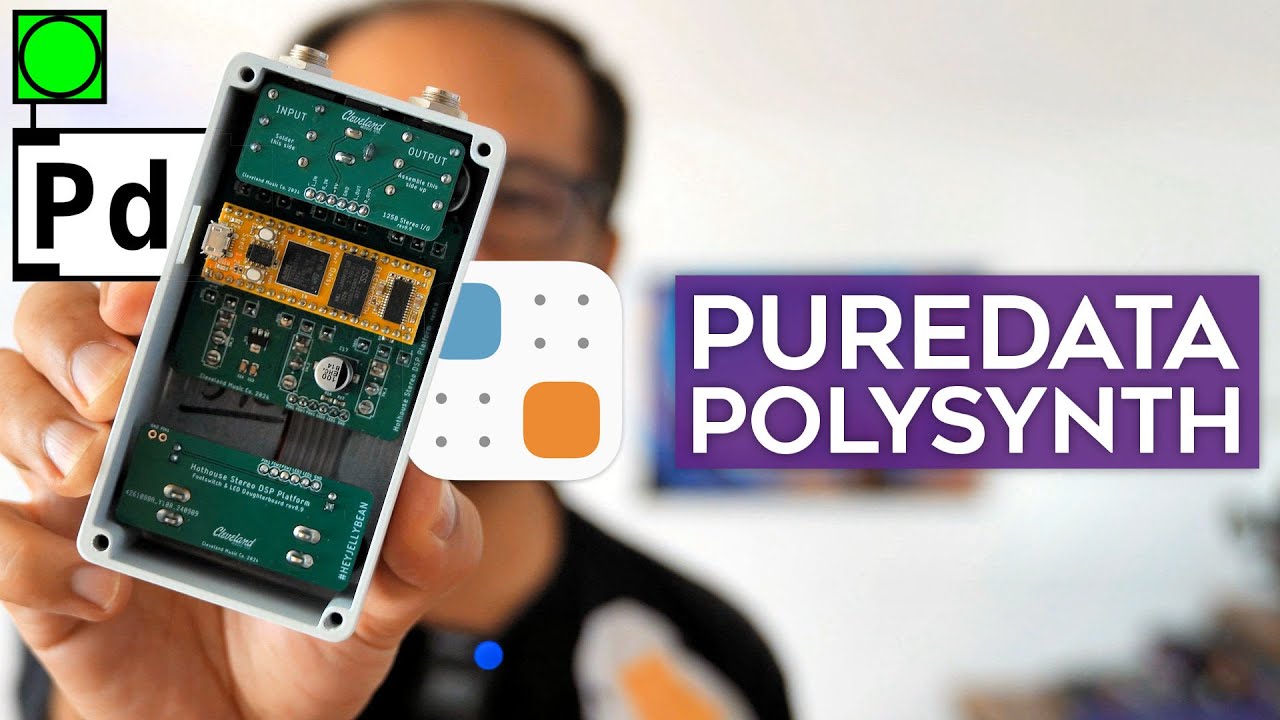 Build a Polyphonic Synth in Puredata / Plugdata – Full Tutorial