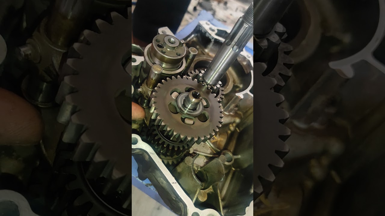 discover 100/125/150cc dtsi 5gear  gearbox working