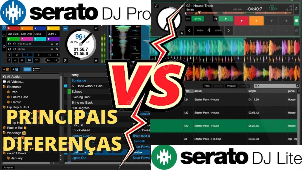 Serato DJ Lite ou Serato DJ Pro: Qual é mais adequado para suas necessidades?