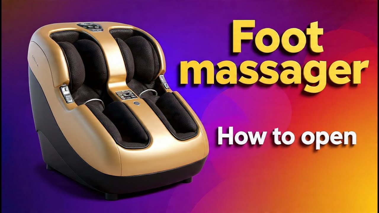 AGARO Foot Massager Not Working? Open & Fix It Yourself! #hsenterprises
