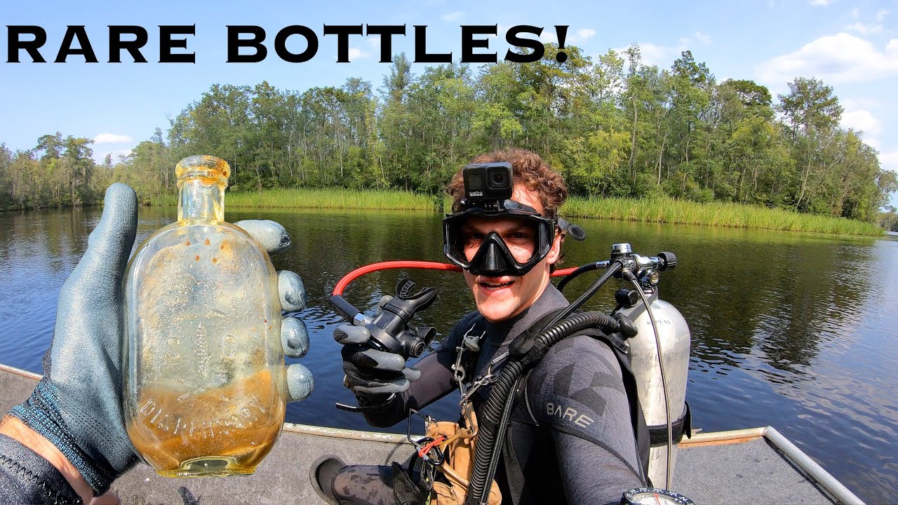 Scuba Diving the River for Hidden Treasures: Found Bottles, iPhone & More