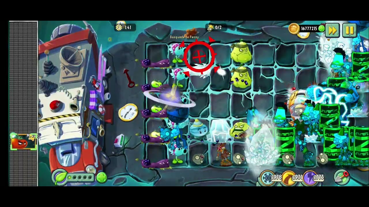 Mi cuenta de plantas vs zombies