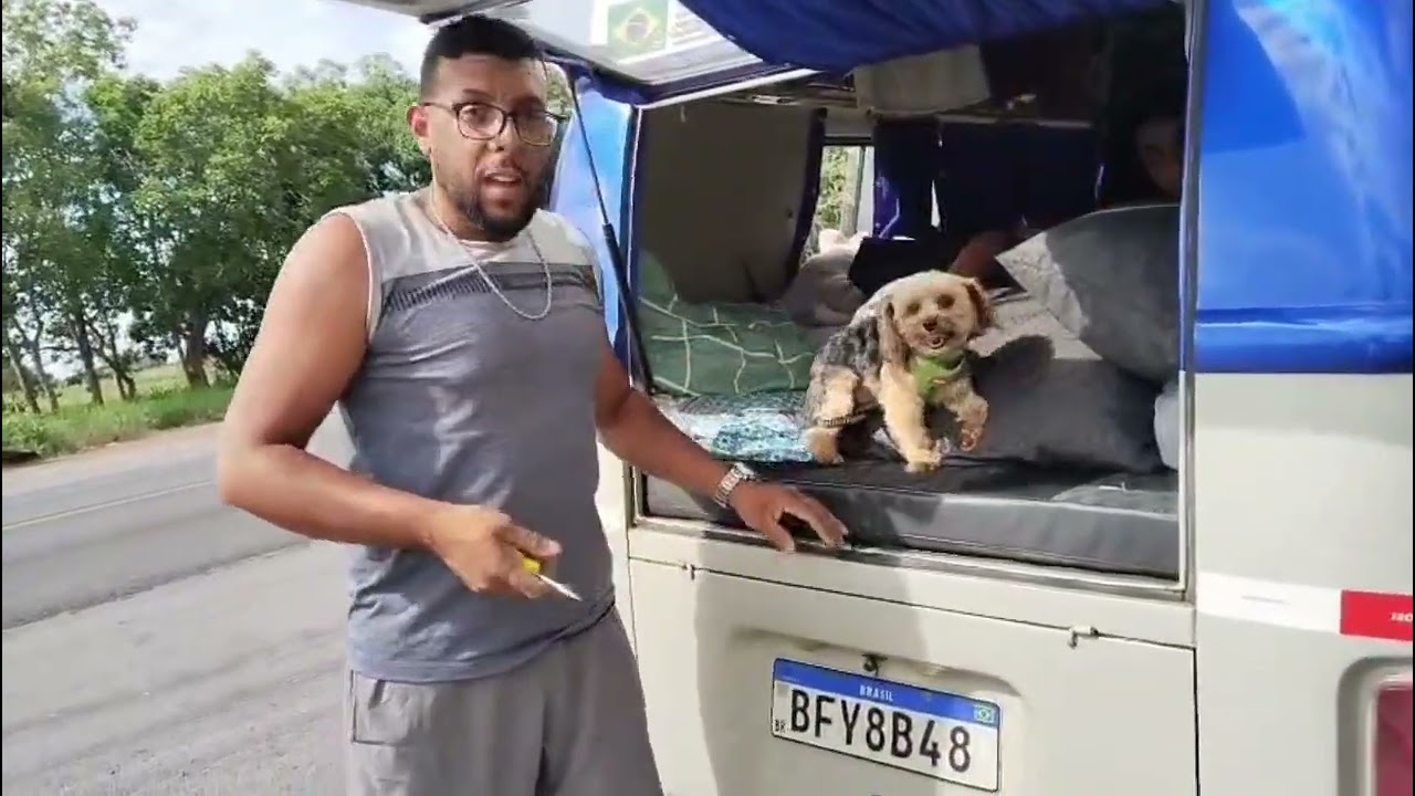 Primeiro perrengue da Kombi katarina na br-020 com destino ao Maranhão
