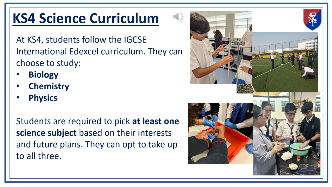 KS4  Science Curriculum Video