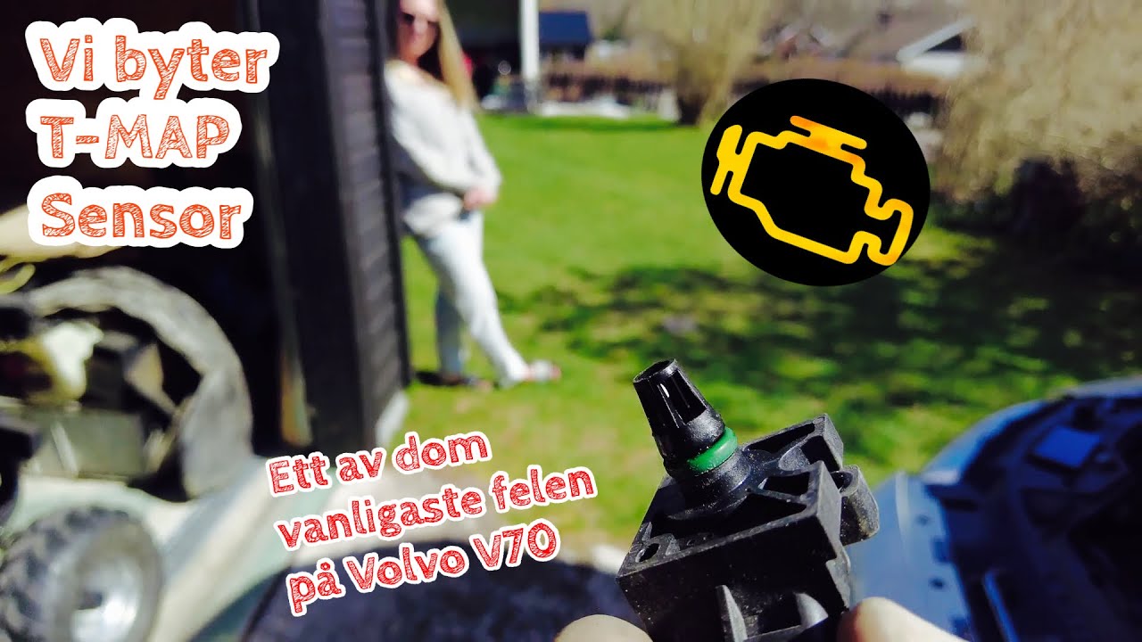 Frun skruvar v70 och byter tmap sensor och jag får titta på , Ja nästan i alla fall. With ENG subs