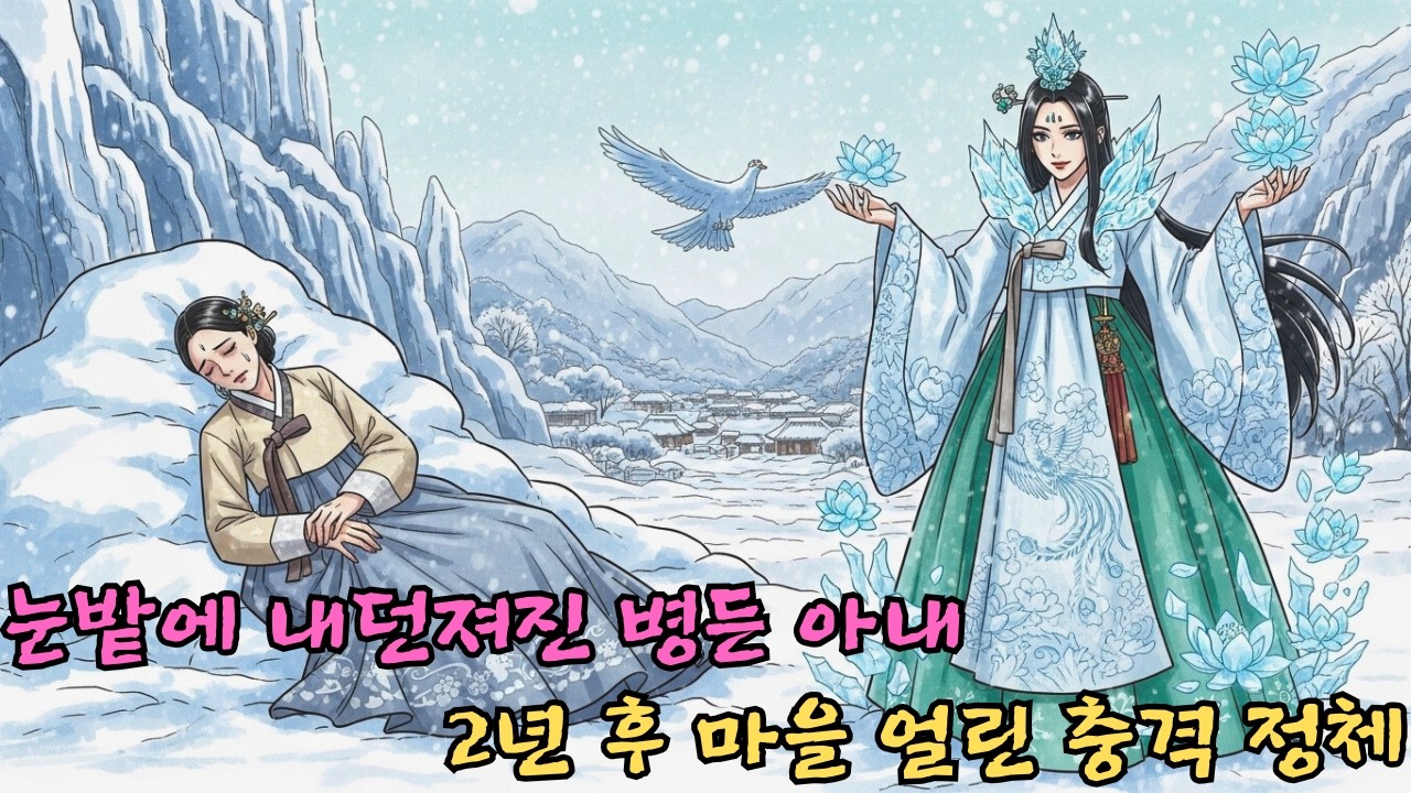 ‘눈 속에서 사라져!’ 눈밭에 내던져진 병든 아내, 2년 후 마을을 얼린 정체 | 만담·야담·코미디
