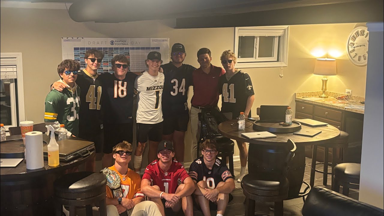 Fantasy Football Draft Vlog 2025