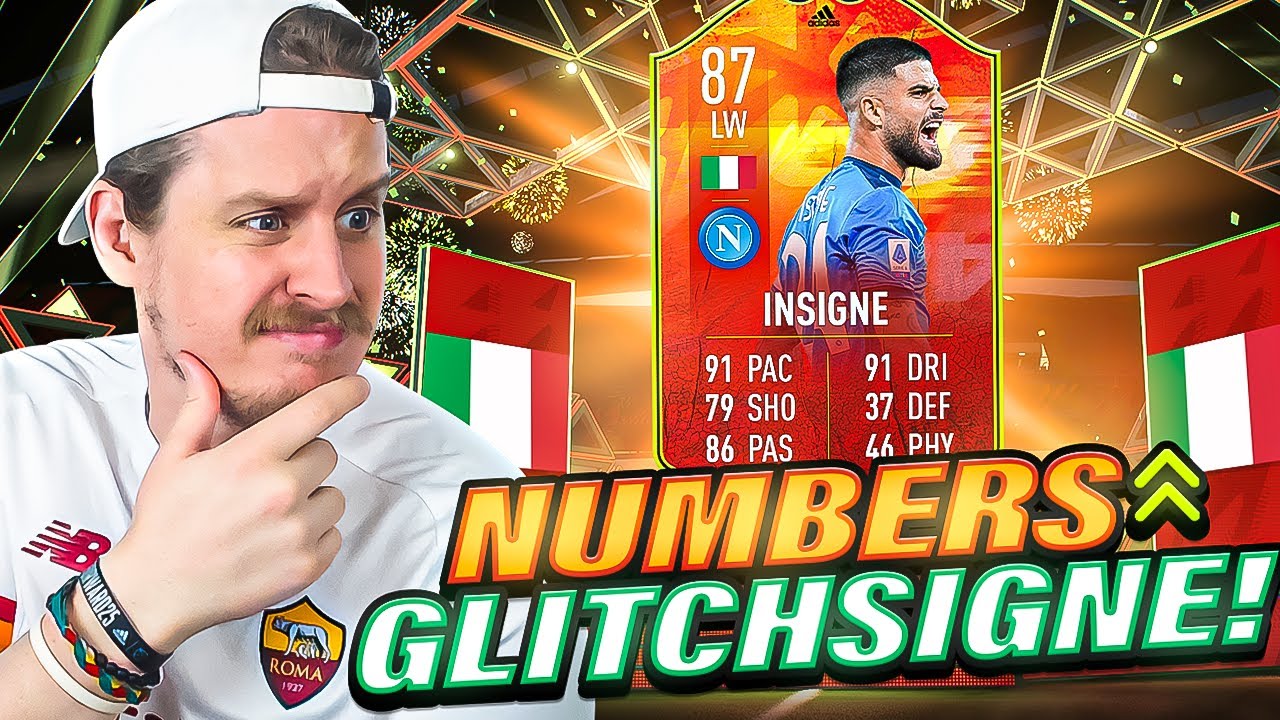 GLITCHSIGNE! 87 Numbers Up Insigne PLAYER REVIEW! FIFA 22 Ultimate Team