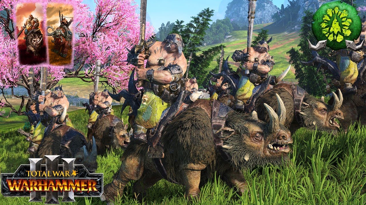 RAGE of the RHINOX - Ogre Kingdoms vs. Grand Cathay - Total War Warhammer 3
