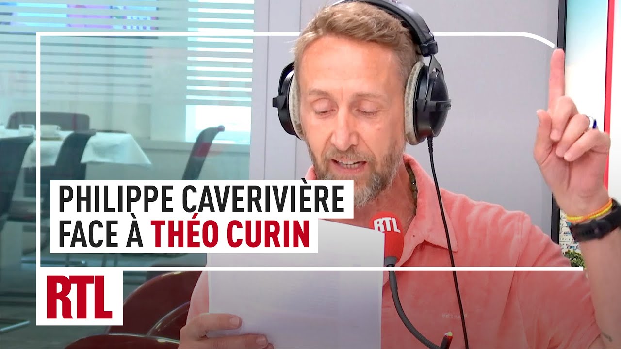 Philippe Caverivière face à Théo Curin