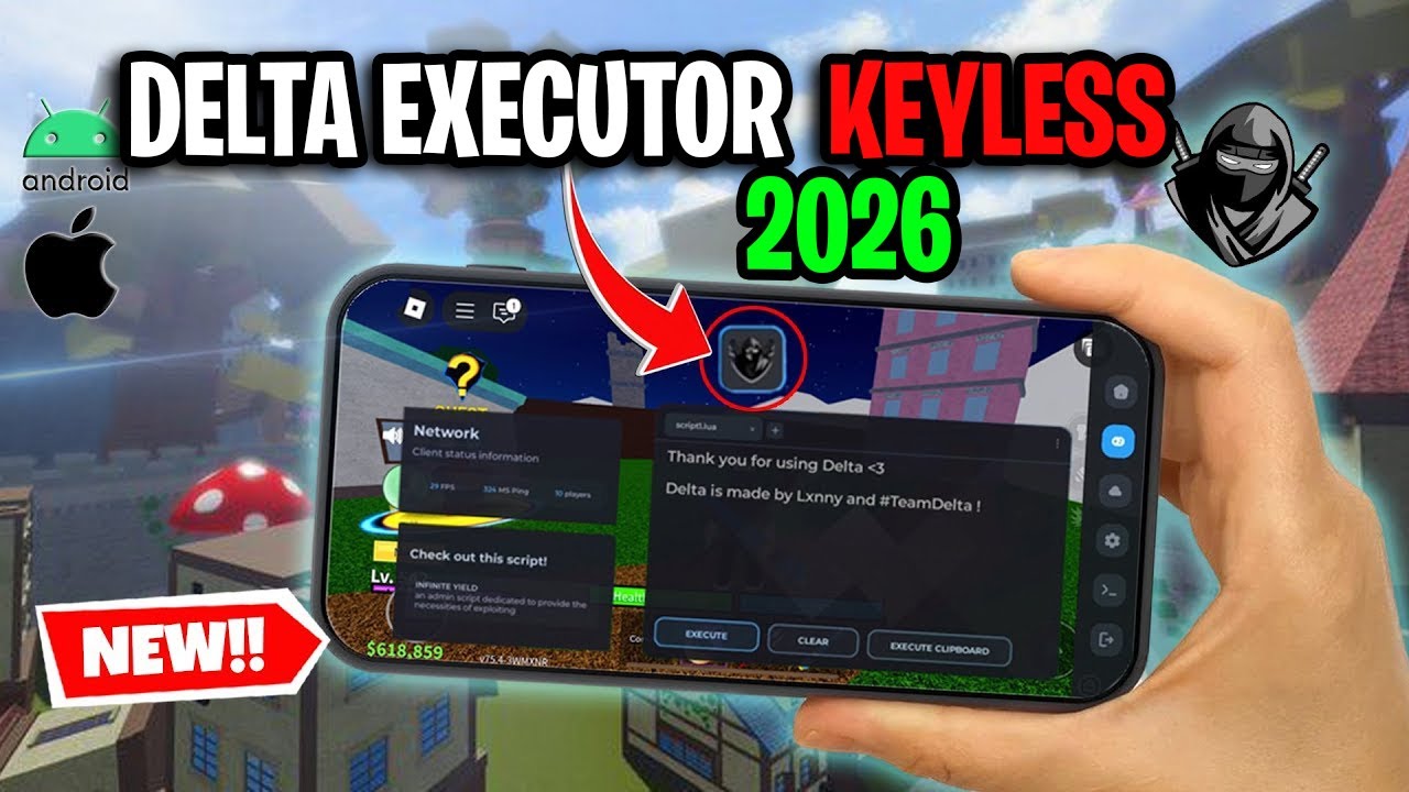Delta Executor iOS & Android – Mobile Roblox Executor That Works