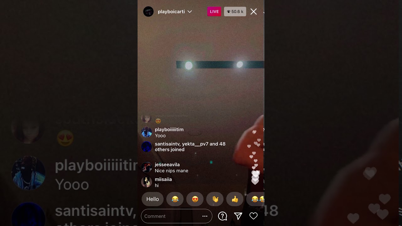 PlayBoi Carti full IG Live WLR Snippet 23rd November 2020 (New Music)
