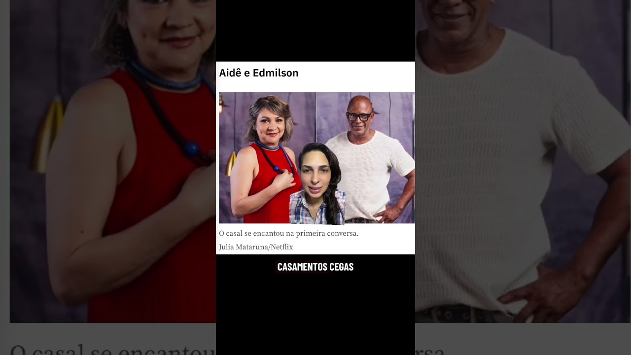 Análise Psicológica | Casamento às Cegas Brasil | Casal Aidê e Edmilson