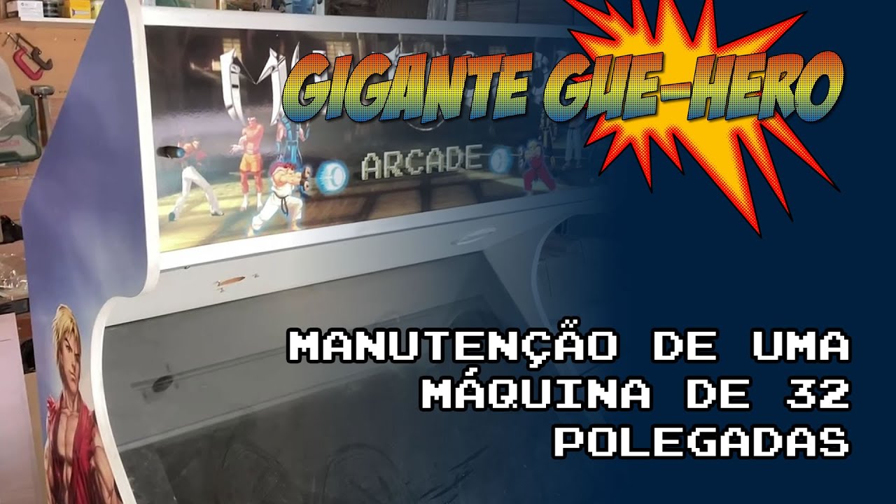 Manutenção de uma Máquina de 32 Polegadas
