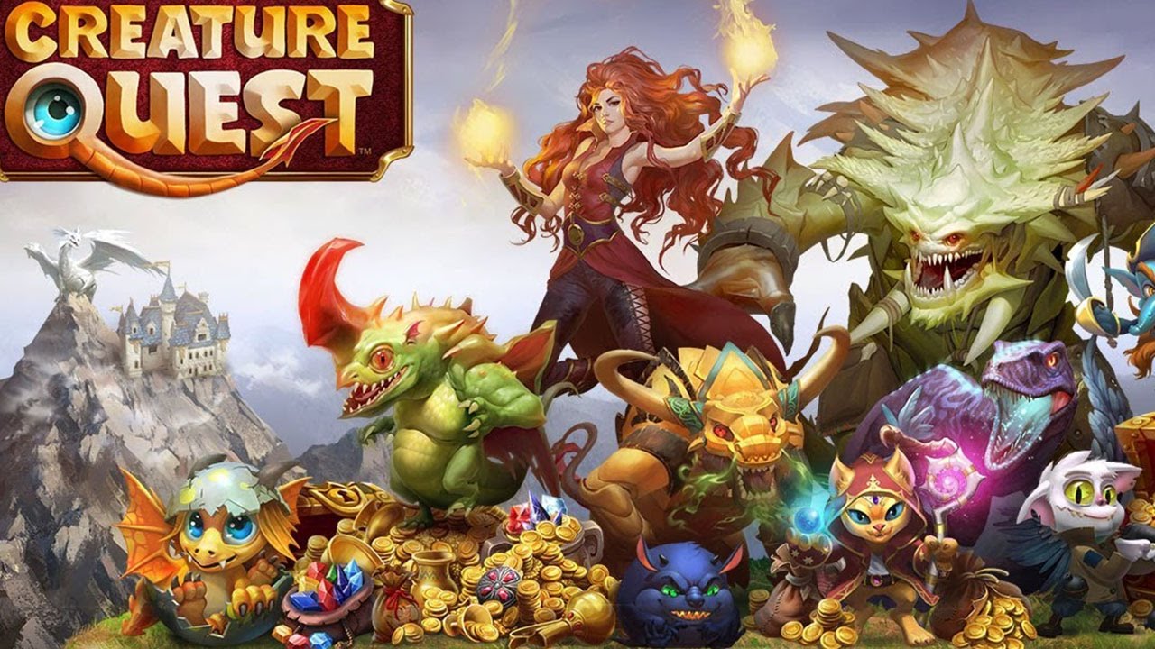 Mobile Strategy RPG iOS/Android for kids - Creature Quest gameplay