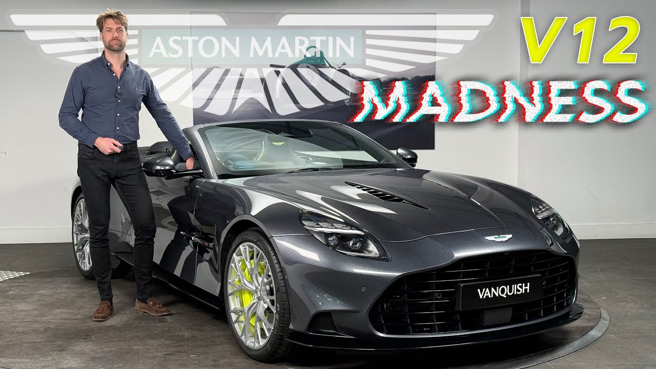 Грубиян в костюме — этот совершенно новый Aston Martin Vanquish представляет собой угрозу — осмот...