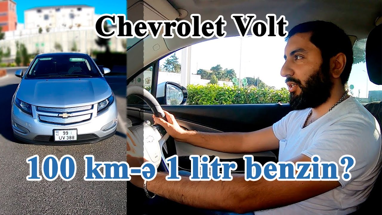 Həm elektrik, həm də benzinlə işləyən avtomobil - Chevrolet Volt