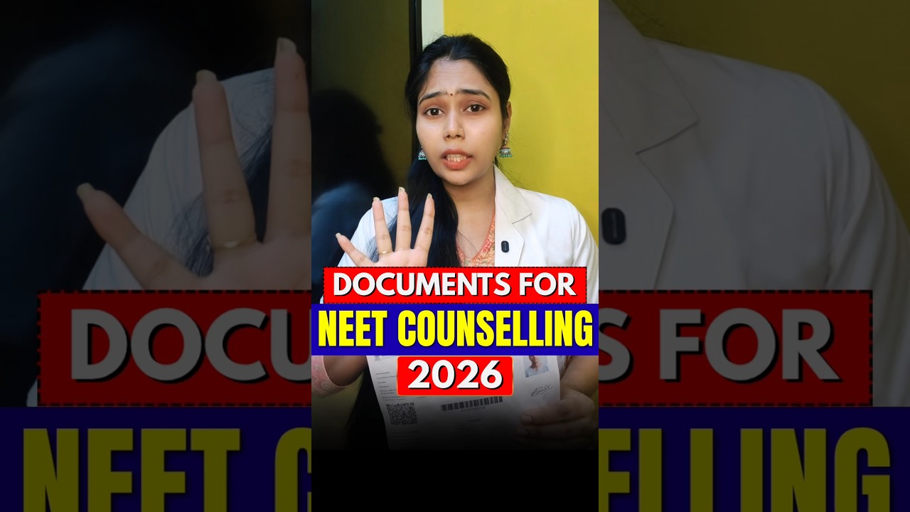 Documents Required for NEET COUNSELLING 2026✅ #neet2026 #neet #update #neetaspirants #exam #viral