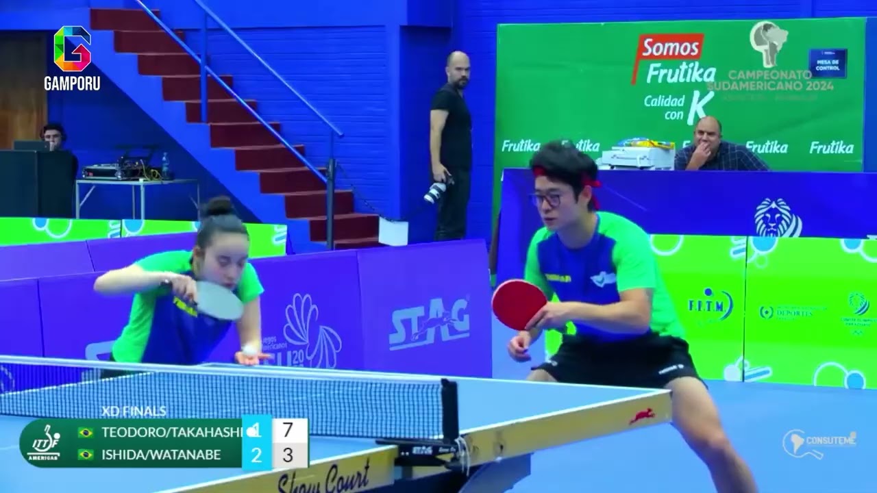 Giulia Takahashi/Guilherme Teodoro vs Carlos Ishida/Laura Watanabe | Final Sudamericano 2024
