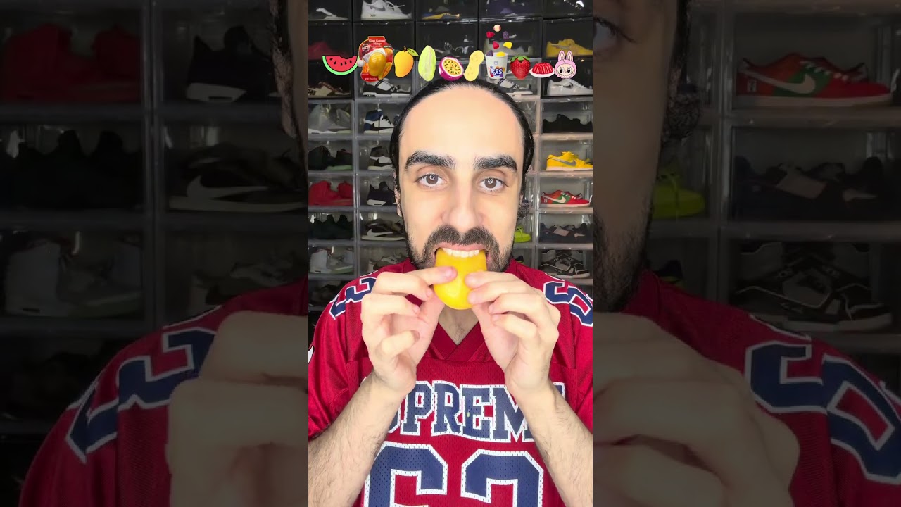 Food ASMR Eating a Watermelon Gummy 🍉 #food #asmr #eating #satisfying 