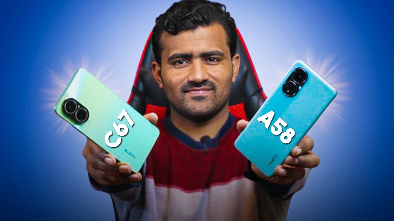 Realme C67 vs OPPO A58, Who Wins?