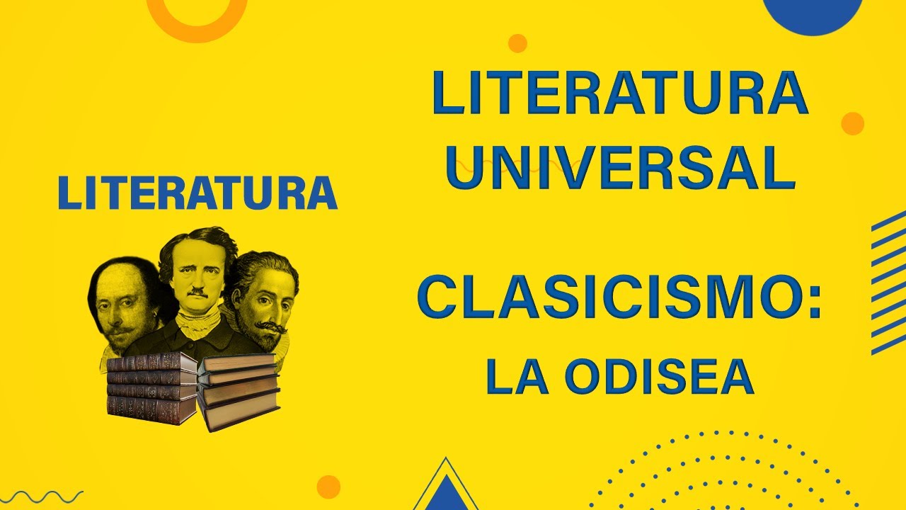 📚 𝑳𝑰𝑻𝑬𝑹𝑨𝑻𝑼𝑹𝑨 🔹 𝑳𝒊𝒕𝒆𝒓𝒂𝒕𝒖𝒓𝒂 𝑼𝒏𝒊𝒗𝒆𝒓𝒔𝒂𝒍 - 𝑪𝒍𝒂𝒔𝒊𝒄𝒊𝒔𝒎𝒐: 𝑳𝒂 𝑶𝒅𝒊𝒔𝒆𝒂  🔸