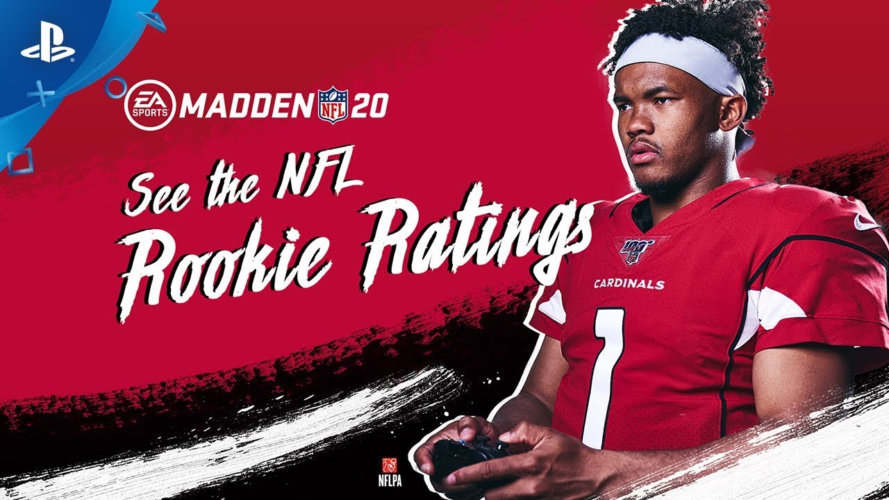 Madden NFL 20 | NFL Rookies React to Madden 20 Ratings: Ft Kyler Murray! | PS4