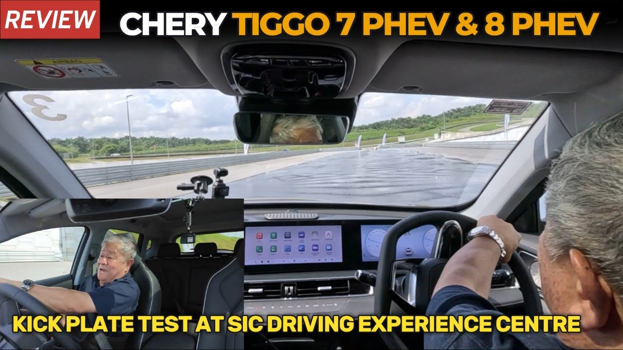 Тест защитной пластины Chery Tiggo 7 PHEV и Tiggo 8 PHEV в SIC | YS Khong Driving