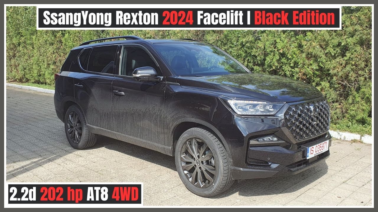 SsangYong Rexton 2024 Facelift (Black Edition) Review Interior & Exterior Details