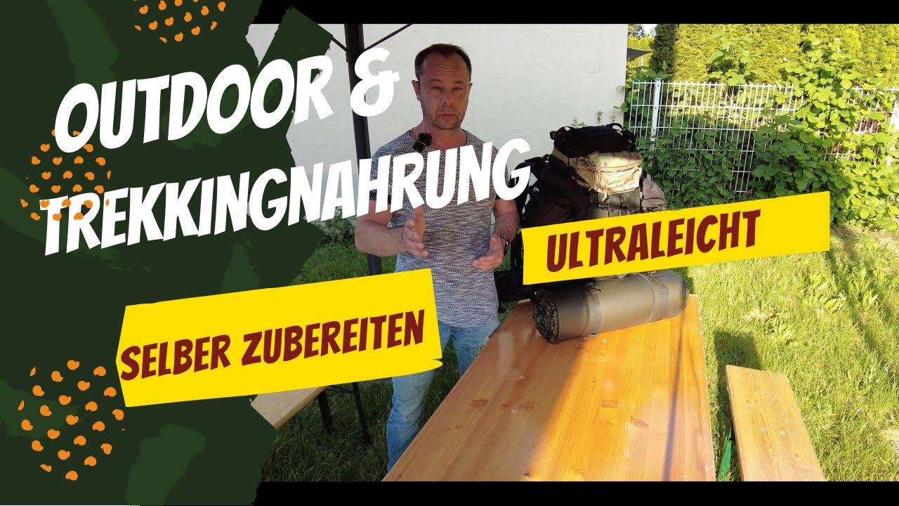 Outdoor, Trekkingnahrung ultraleicht - 