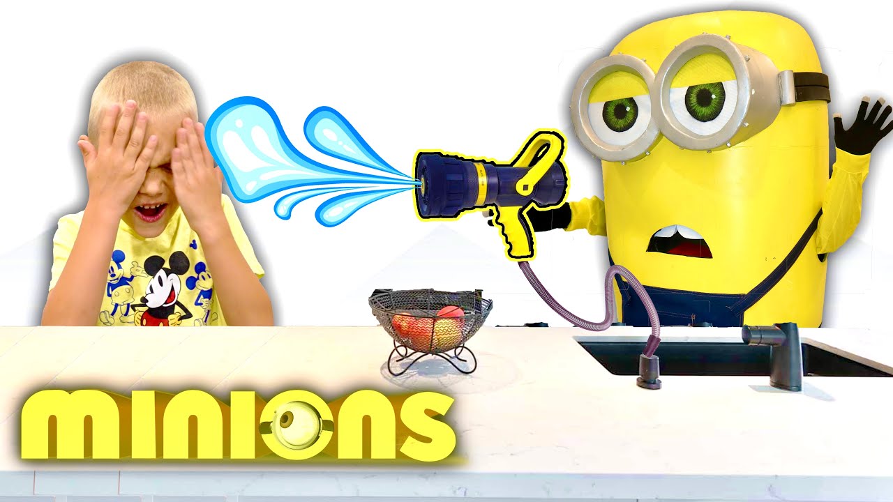 Minion Trouble Destroys My House Mini Movie!