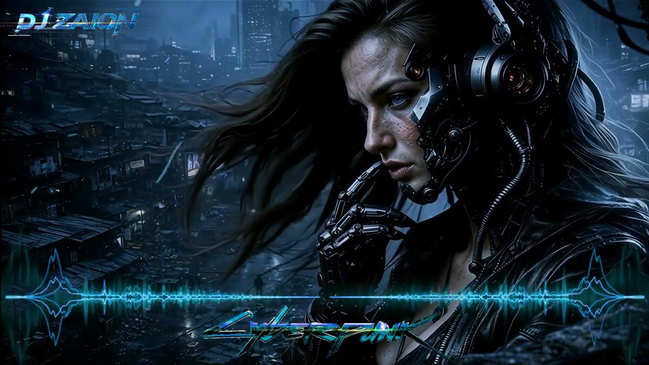 Dark Cyberpunk Techno • Industrial Bass Mix - Copyright Free