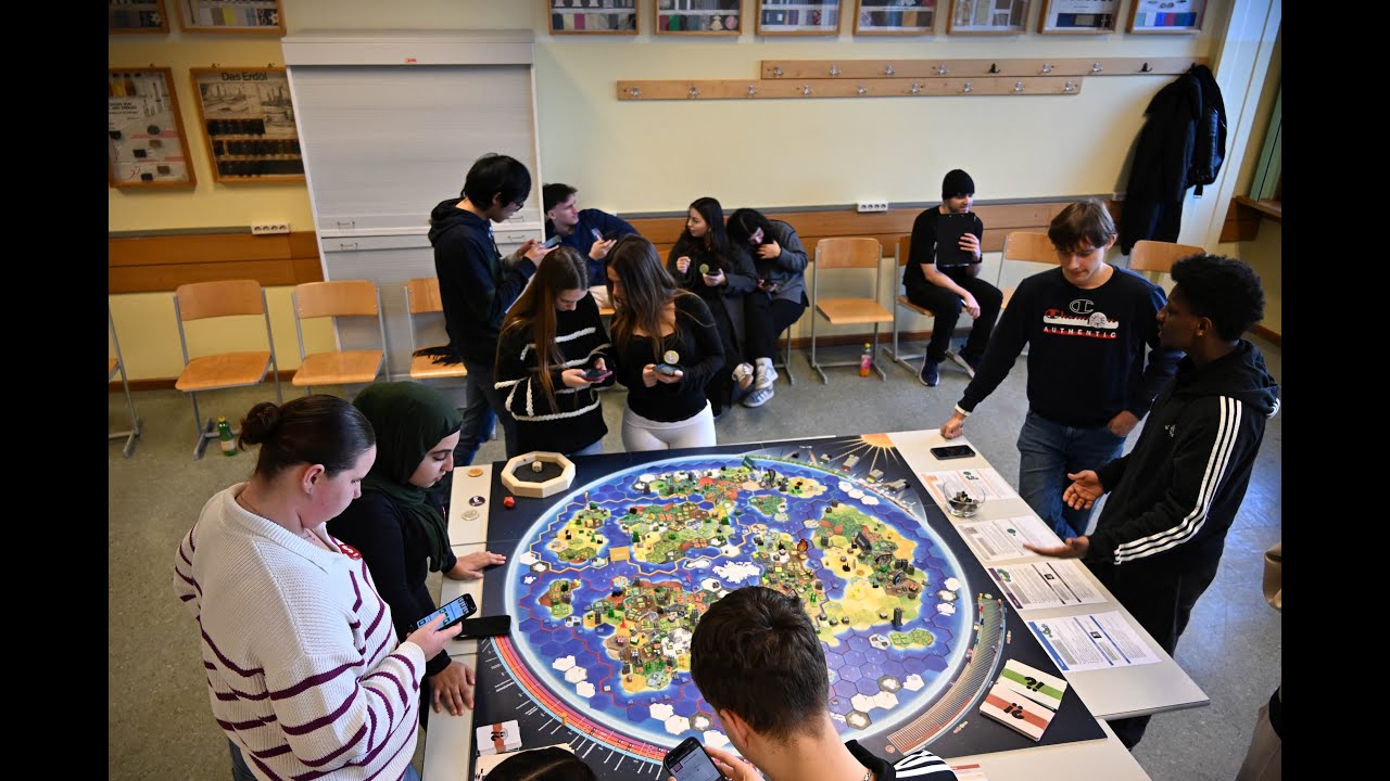 Weltklimaspiel in der MEDIENHAK GRAZ