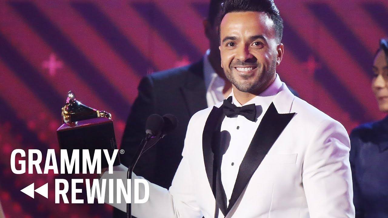 Watch An Emotional Luis Fonsi Win Record Of The Year For 